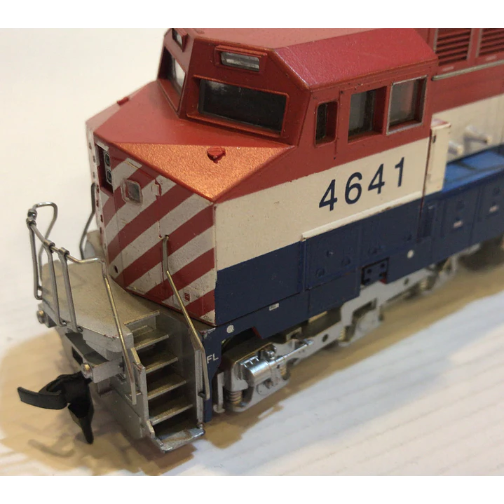 Tren Eléctrico No Nuevo Locomotora C44-9W BC Rail 1/87 ho h0 3