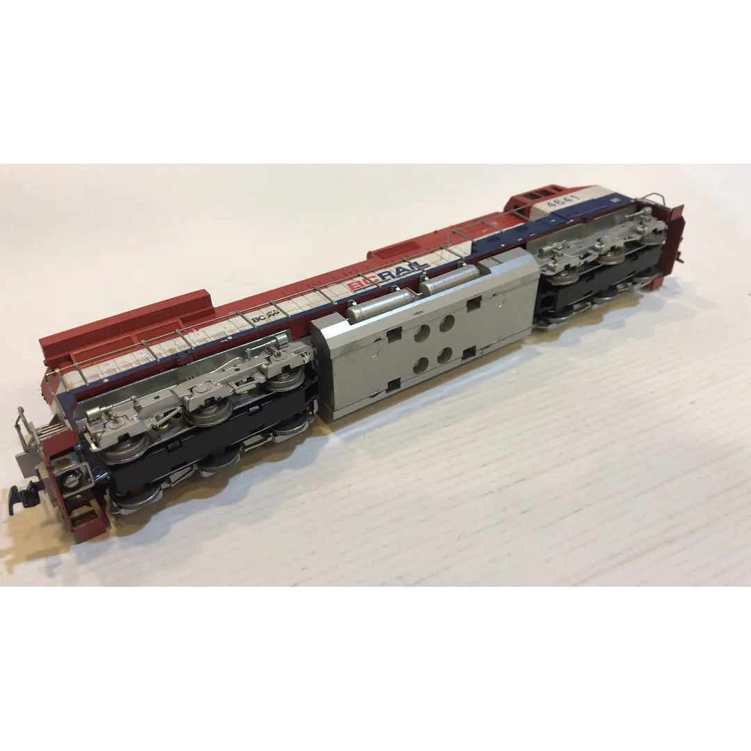 Tren Eléctrico No Nuevo Locomotora C44-9W BC Rail 1/87 ho h0 5