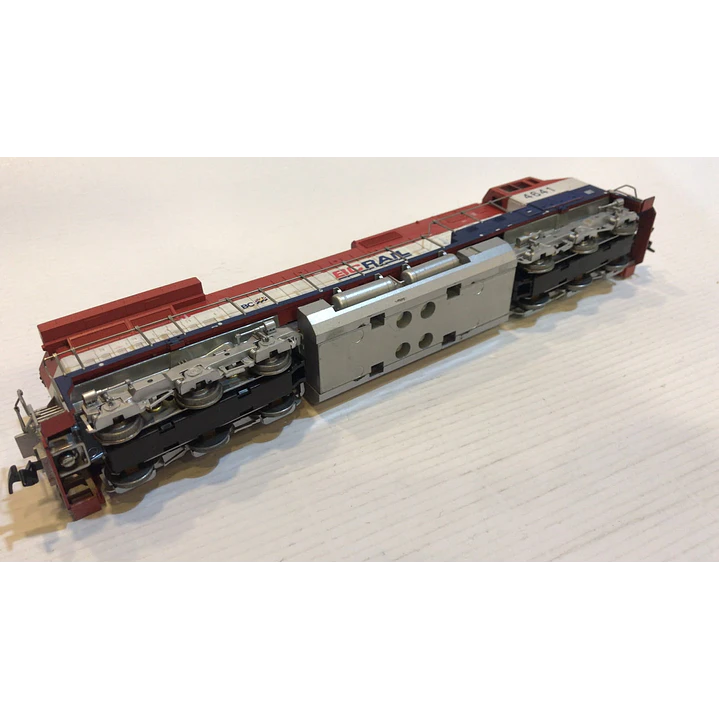Tren Eléctrico No Nuevo Locomotora C44-9W BC Rail 1/87 ho h0 5