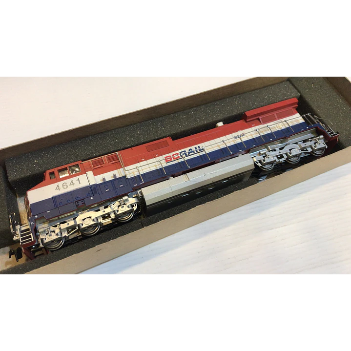 Tren Eléctrico No Nuevo Locomotora C44-9W BC Rail 1/87 ho h0 6