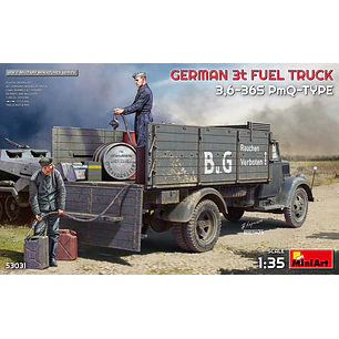 Para armar GERMAN 3t FUEL TRUCK 3,6-36S PmQ-TYPE  1/35