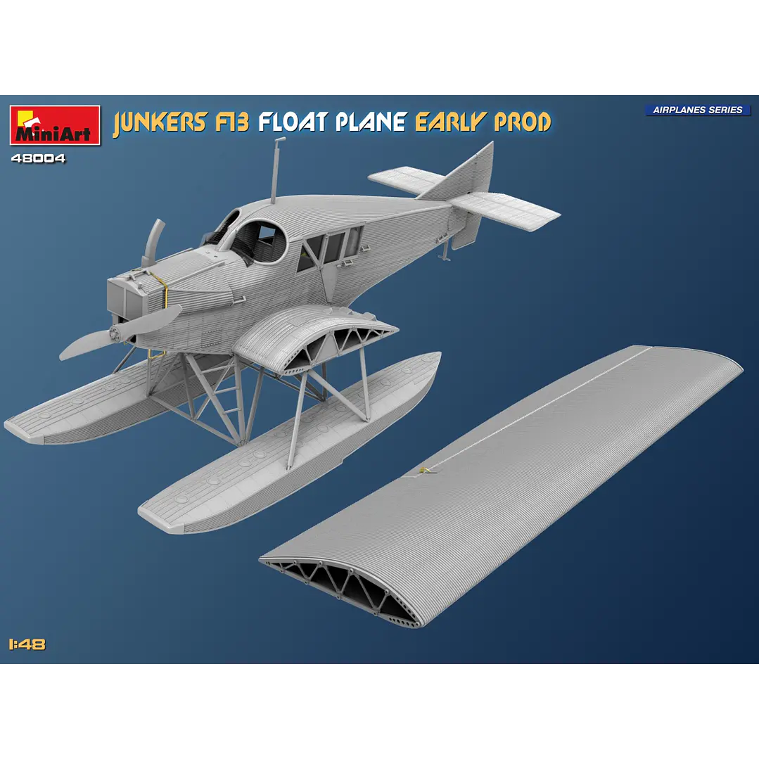 Para armar Junkers F13 Float Plane. Early Prod   1/48 6