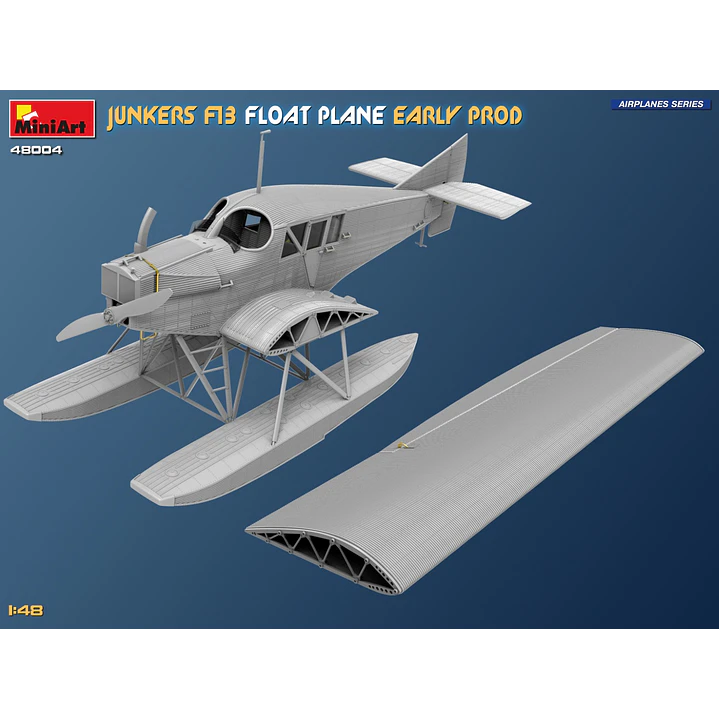 Para armar Junkers F13 Float Plane. Early Prod   1/48 6
