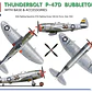 Para armar  THUNDERBOLT P-47D BUBBLETOP WITH BASE & ACCESSORIES. BIG SET 1/48 - Miniatura 3