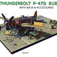 Para armar  THUNDERBOLT P-47D BUBBLETOP WITH BASE & ACCESSORIES. BIG SET 1/48 - Miniatura 1