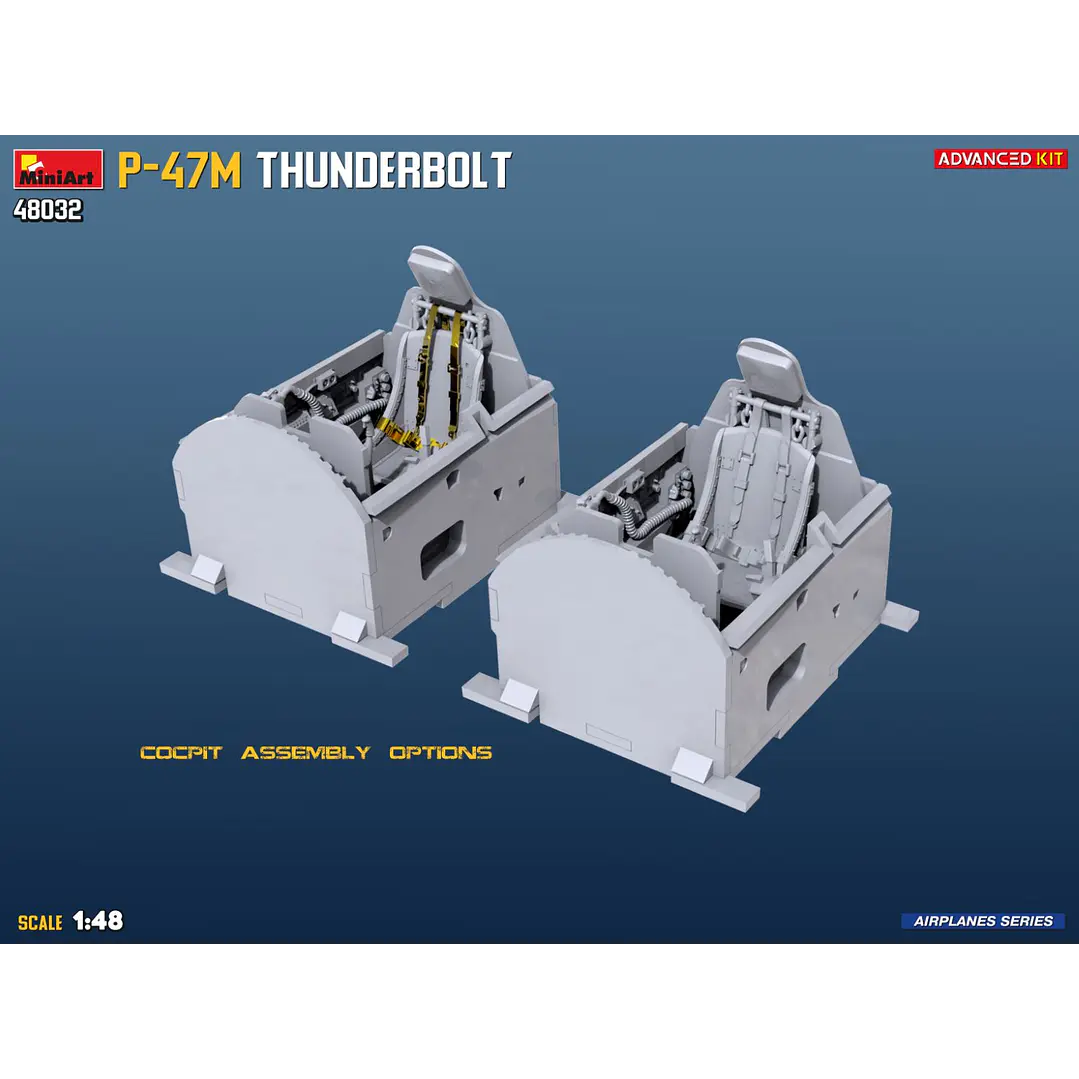 Para armar P-47M Thunderbolt Advanced Kit1/48 4