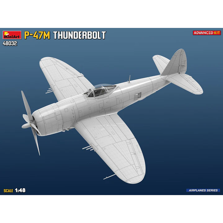 Para armar P-47M Thunderbolt Advanced Kit1/48 9