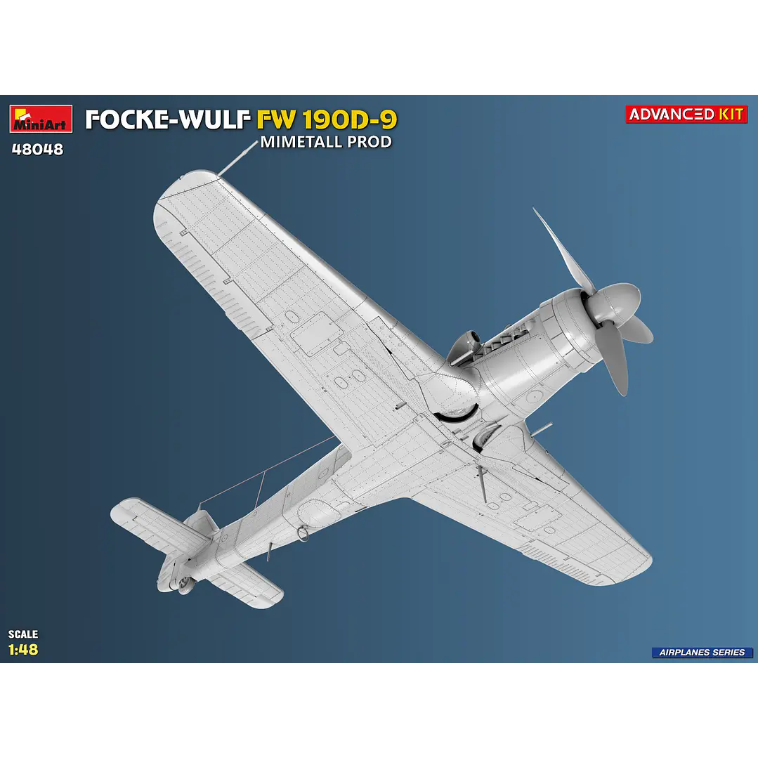 Para armarFOCKE-WULF FW 190D-9. MIMETALL PROD. ADVANCED KIT 1/48 5