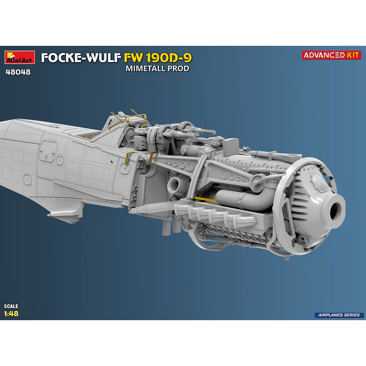 Para armarFOCKE-WULF FW 190D-9. MIMETALL PROD. ADVANCED KIT 1/48 10
