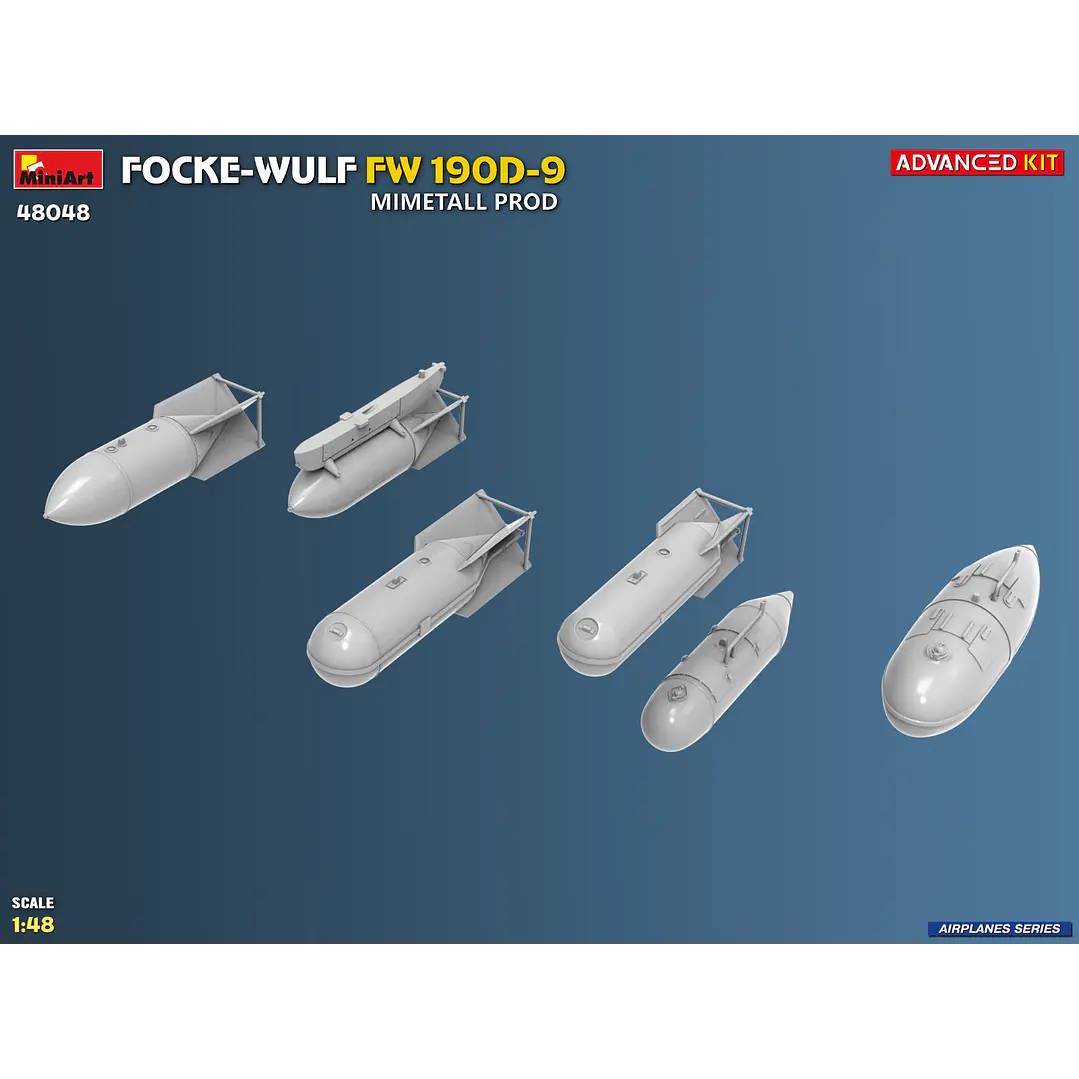 Para armarFOCKE-WULF FW 190D-9. MIMETALL PROD. ADVANCED KIT 1/48 11