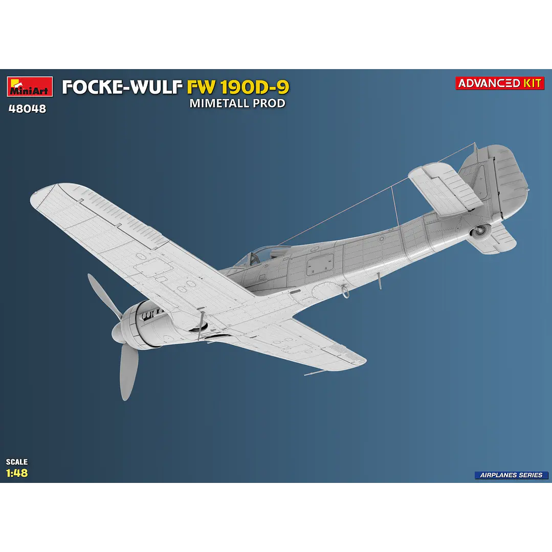 Para armarFOCKE-WULF FW 190D-9. MIMETALL PROD. ADVANCED KIT 1/48 2