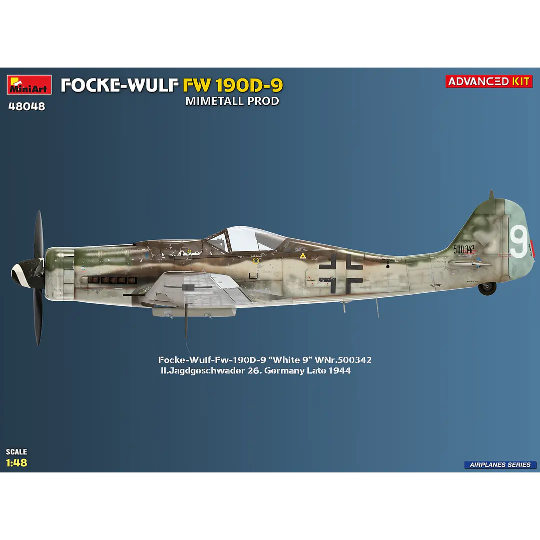 Para armarFOCKE-WULF FW 190D-9. MIMETALL PROD. ADVANCED KIT 1/48 13