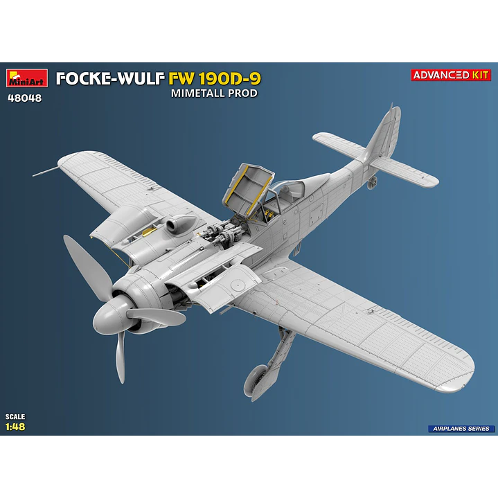 Para armarFOCKE-WULF FW 190D-9. MIMETALL PROD. ADVANCED KIT 1/48 3