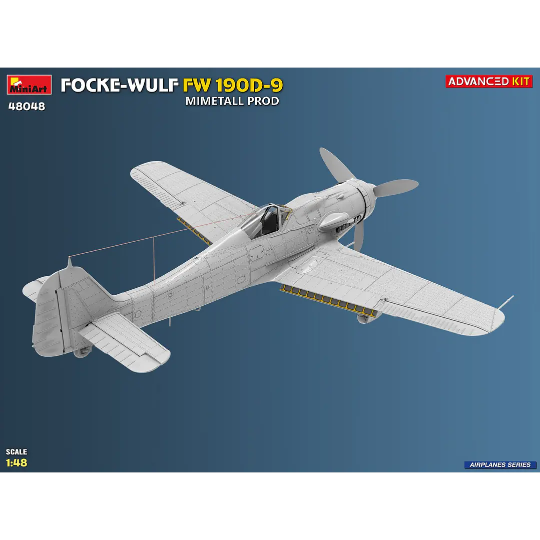 Para armarFOCKE-WULF FW 190D-9. MIMETALL PROD. ADVANCED KIT 1/48 4