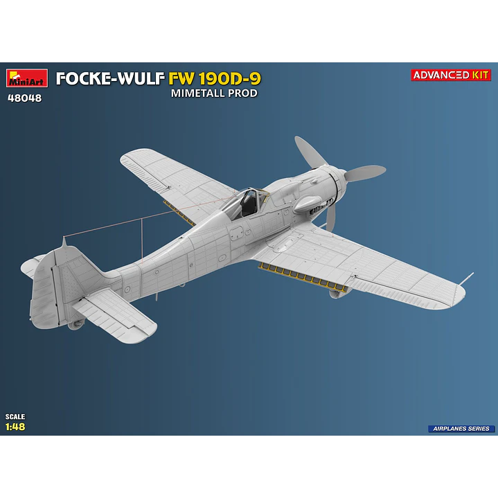 Para armarFOCKE-WULF FW 190D-9. MIMETALL PROD. ADVANCED KIT 1/48 4