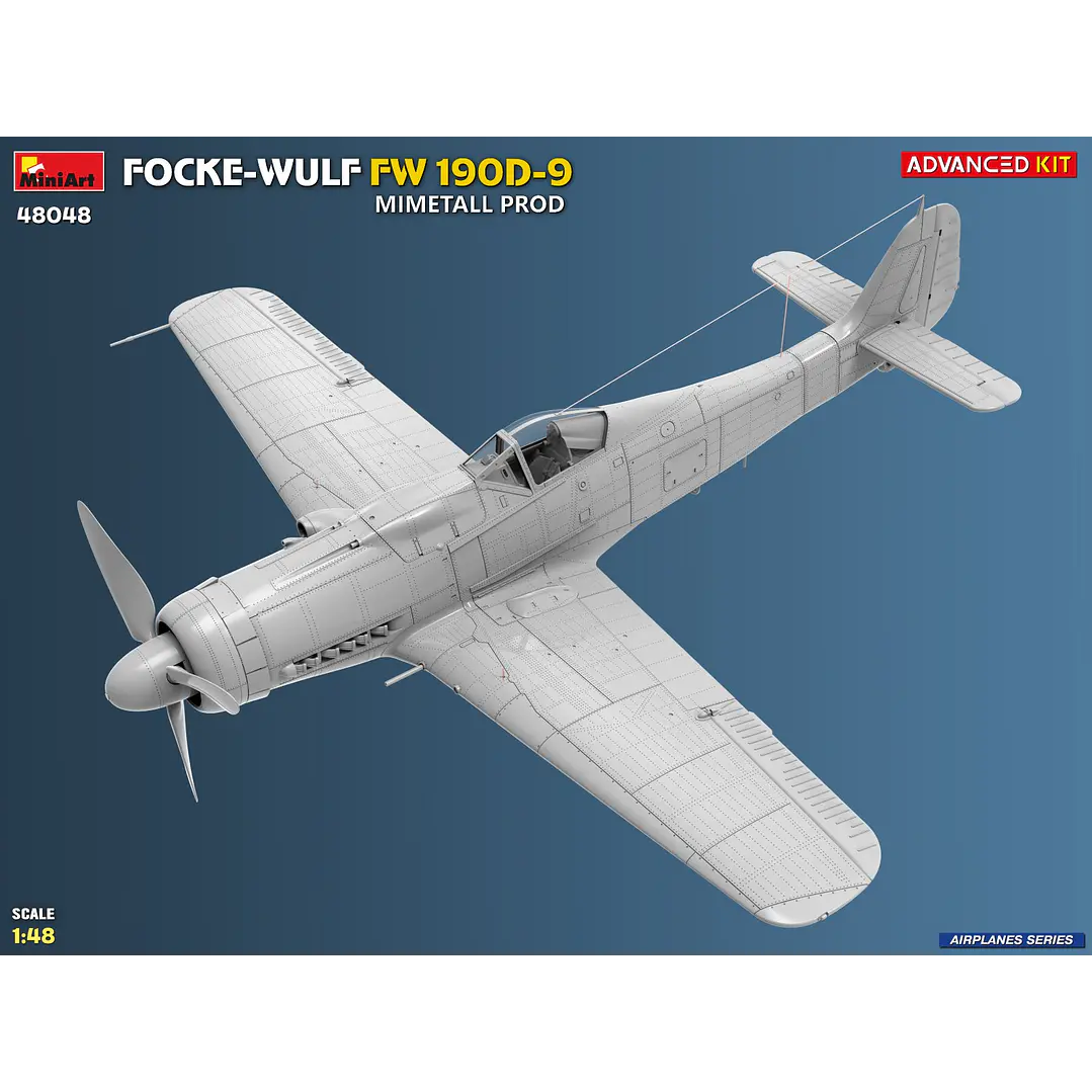 Para armarFOCKE-WULF FW 190D-9. MIMETALL PROD. ADVANCED KIT 1/48 7