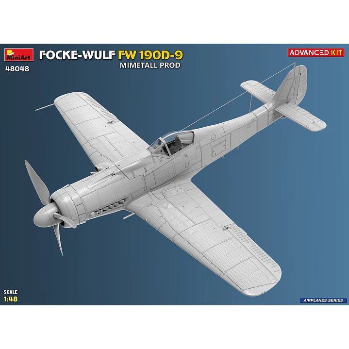 Para armarFOCKE-WULF FW 190D-9. MIMETALL PROD. ADVANCED KIT 1/48 7