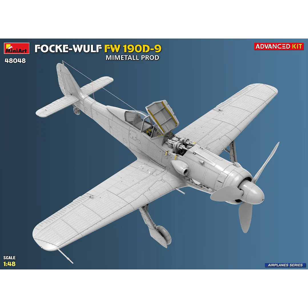 Para armarFOCKE-WULF FW 190D-9. MIMETALL PROD. ADVANCED KIT 1/48 8