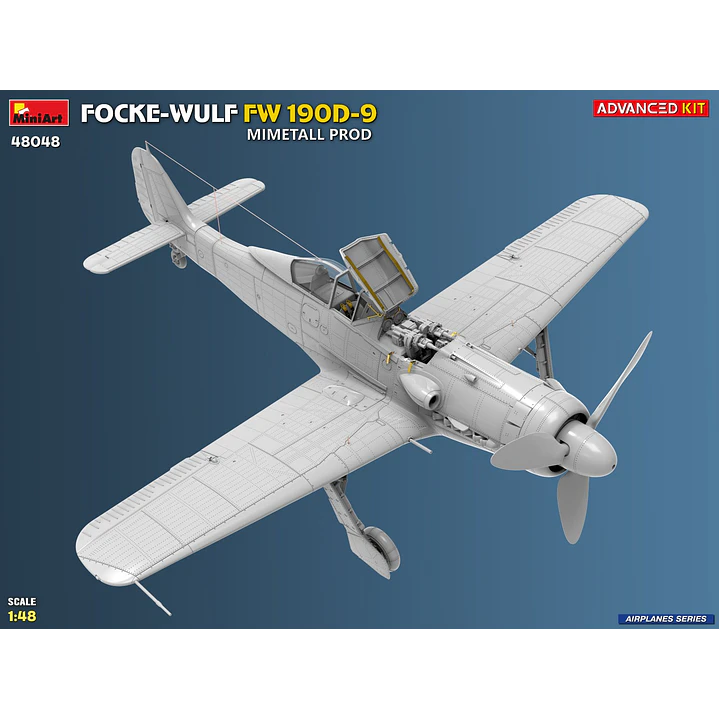 Para armarFOCKE-WULF FW 190D-9. MIMETALL PROD. ADVANCED KIT 1/48 8