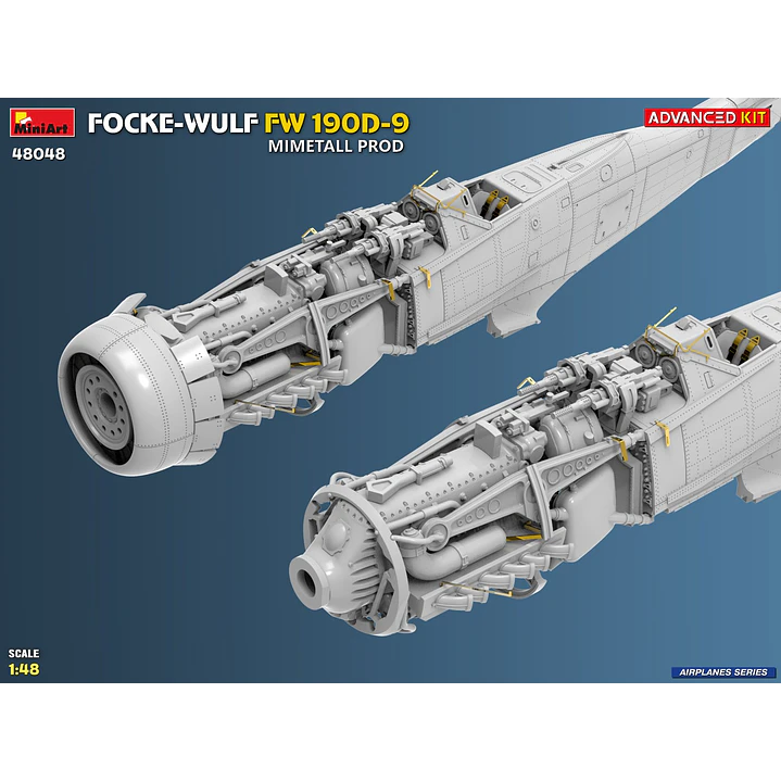 Para armarFOCKE-WULF FW 190D-9. MIMETALL PROD. ADVANCED KIT 1/48 15