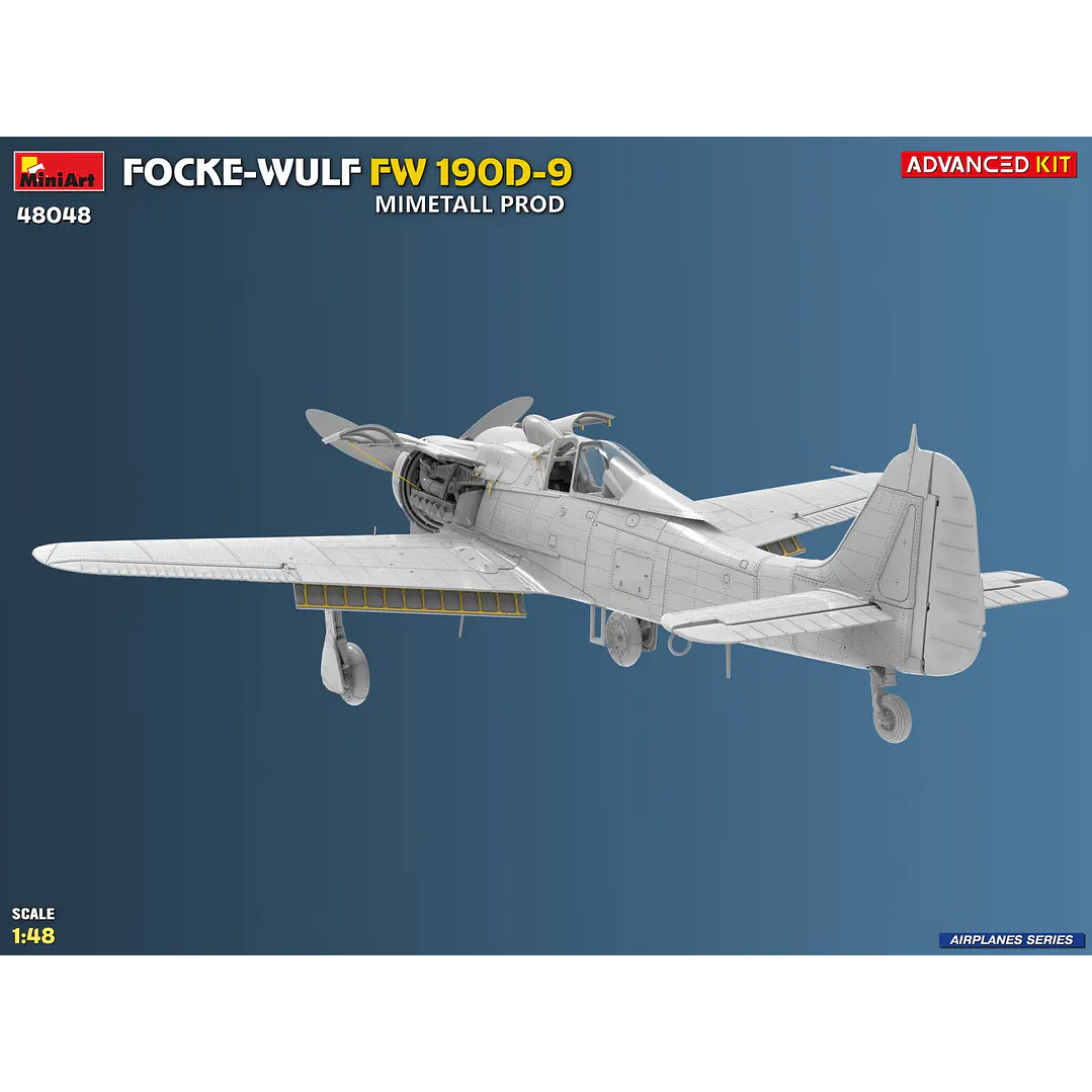 Para armarFOCKE-WULF FW 190D-9. MIMETALL PROD. ADVANCED KIT 1/48 6