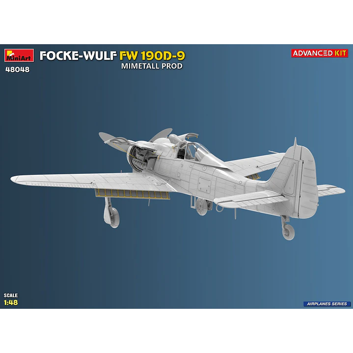 Para armarFOCKE-WULF FW 190D-9. MIMETALL PROD. ADVANCED KIT 1/48 6