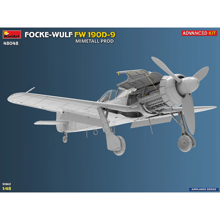 Para armarFOCKE-WULF FW 190D-9. MIMETALL PROD. ADVANCED KIT 1/48 12