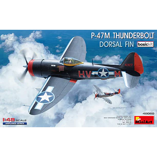 Para armarTHUNDERBOLT. DORSAL FIN. BASIC KIT  l1/48