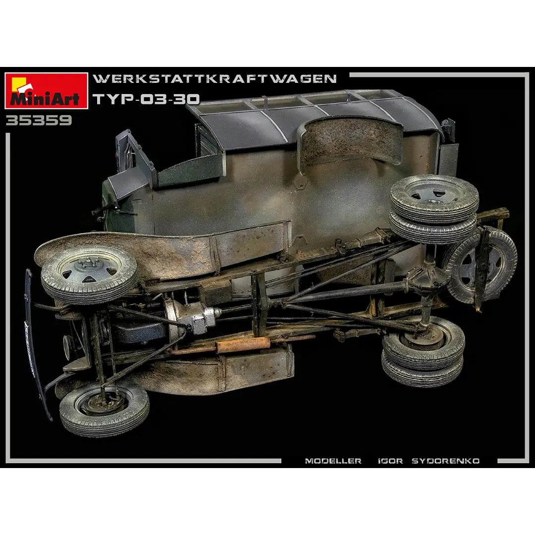 Para armar Werkstattkraftwagen Typ-03-301/35 15