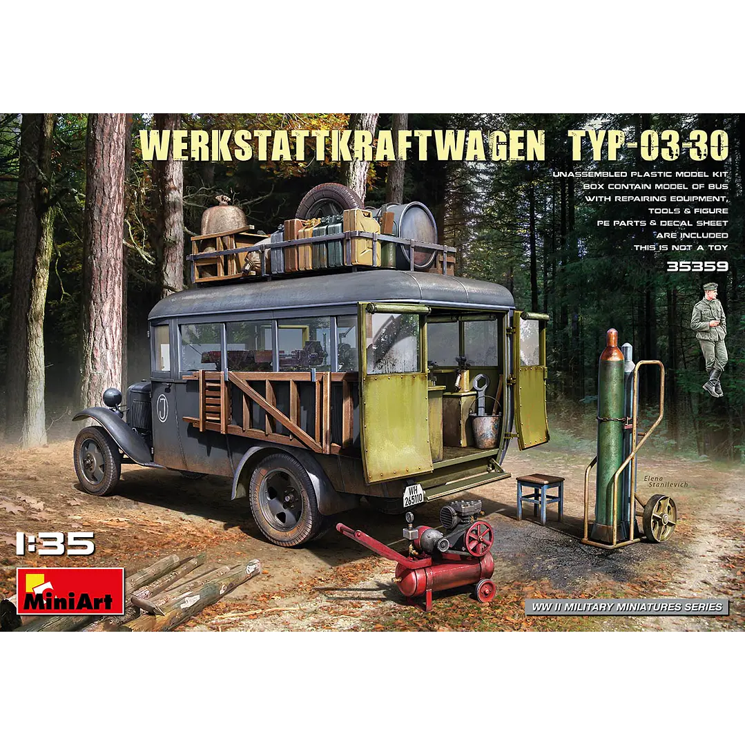 Para armar Werkstattkraftwagen Typ-03-301/35 2