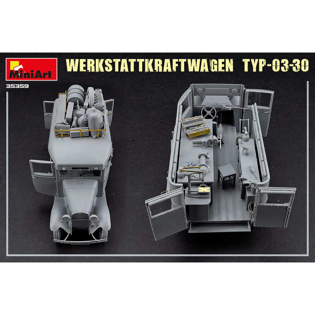 Para armar Werkstattkraftwagen Typ-03-301/35 12