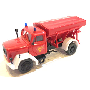 Carro Colección  No Nuevo Camion Magirus surtidor de sal 1/87 ho h0