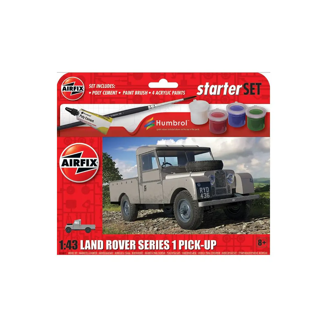 Vehículo para Armar No Nuevo Land Rover Serie I 1/43 1