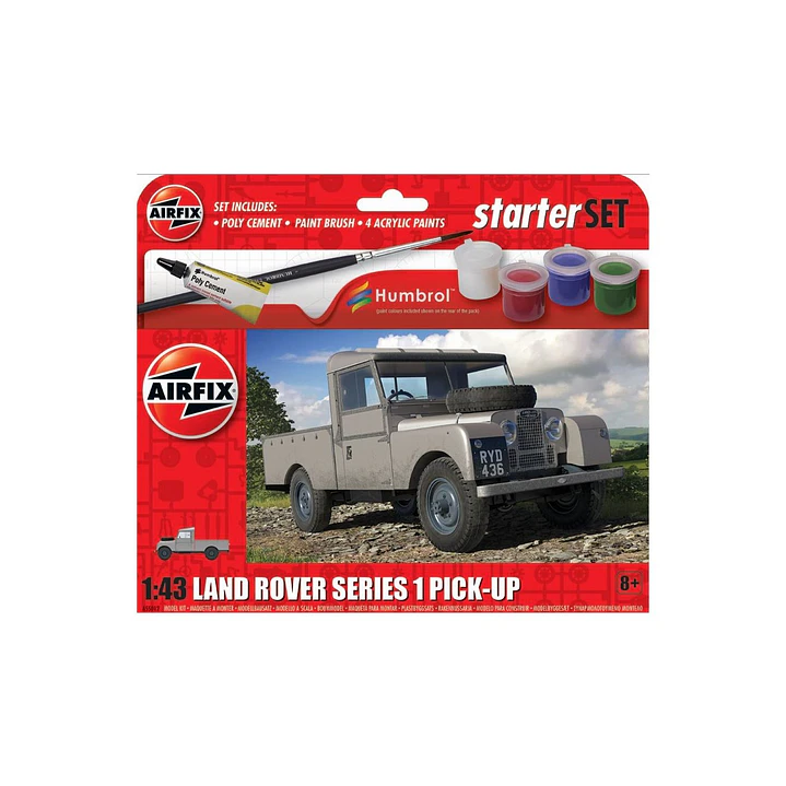 Vehículo para Armar No Nuevo Land Rover Serie I 1/43 1