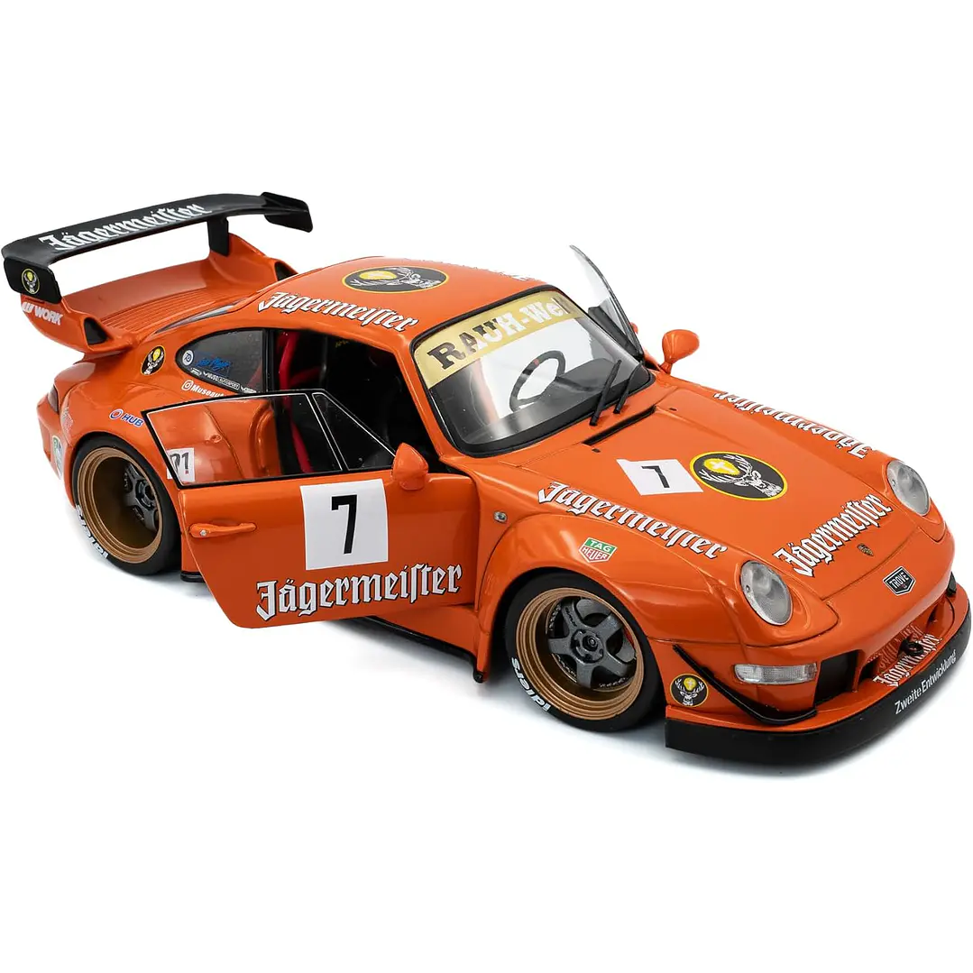 Carro Colección  Rwb Orange 1/18 3