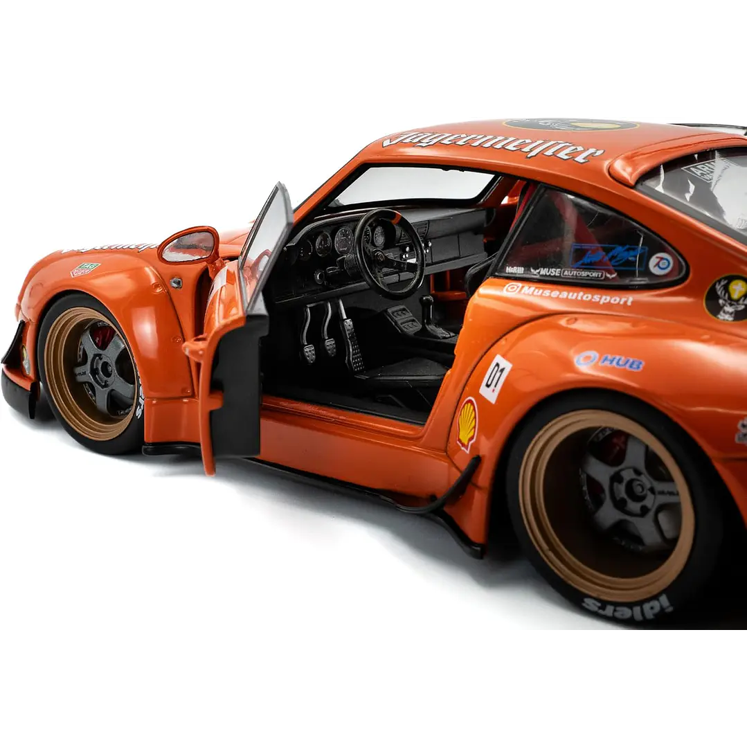 Carro Colección  Rwb Orange 1/18 4