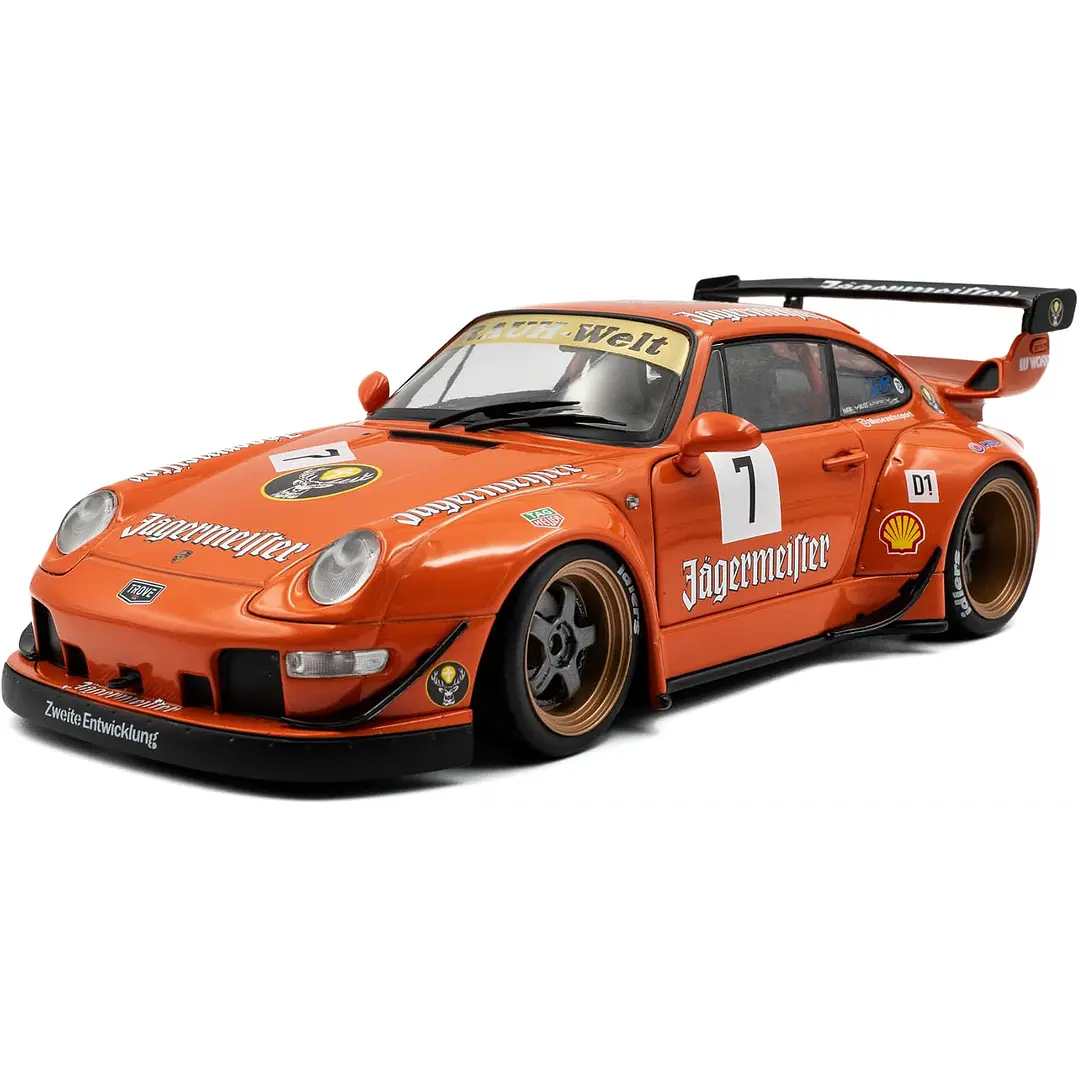 Carro Colección  Rwb Orange 1/18 1