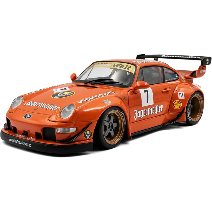 Carro Colección  Rwb Orange 1/18 1
