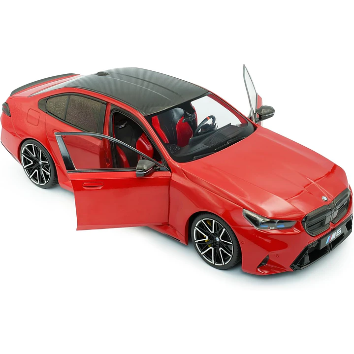 Carro Colección  Bmw M5 2025 Rojo 1/18 3