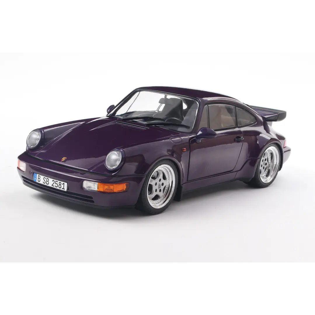 Carro Colección  Porsche 911 (964) Turbo Violet1/18 1