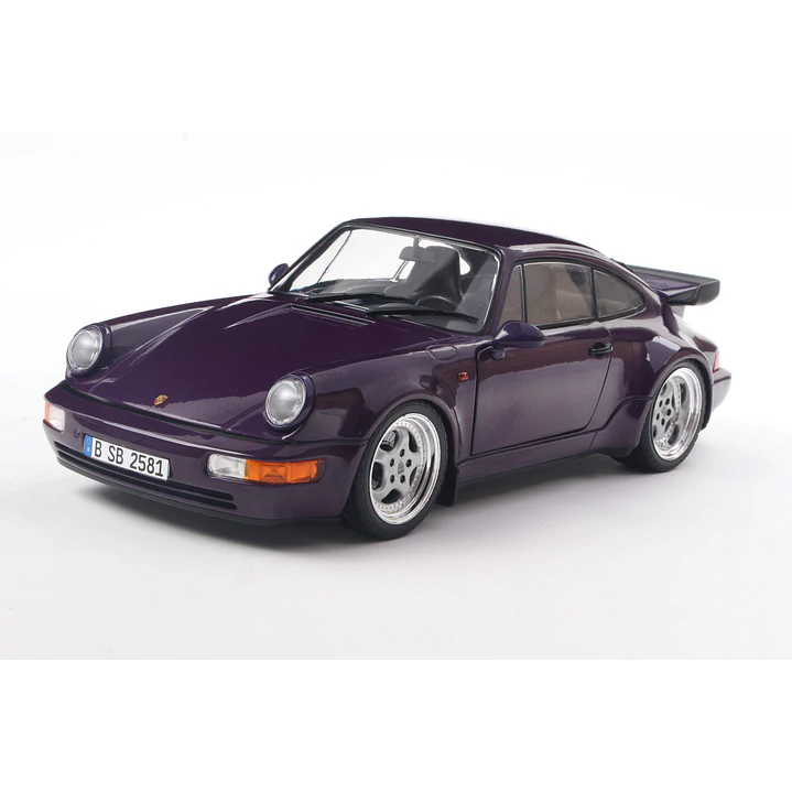 Carro Colección  Porsche 911 (964) Turbo Violet1/18 1