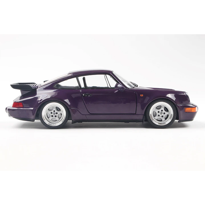 Carro Colección  Porsche 911 (964) Turbo Violet1/18 3