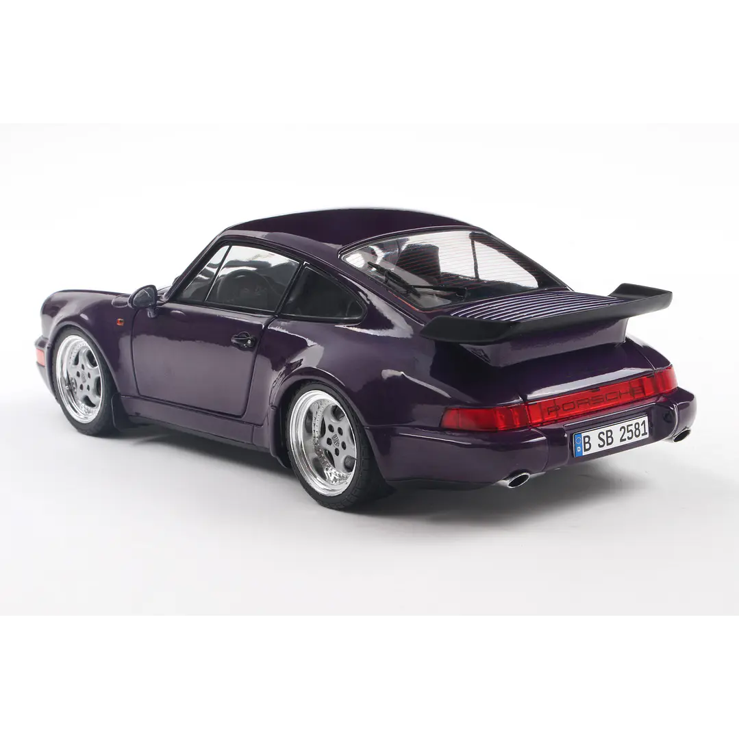 Carro Colección  Porsche 911 (964) Turbo Violet1/18 5
