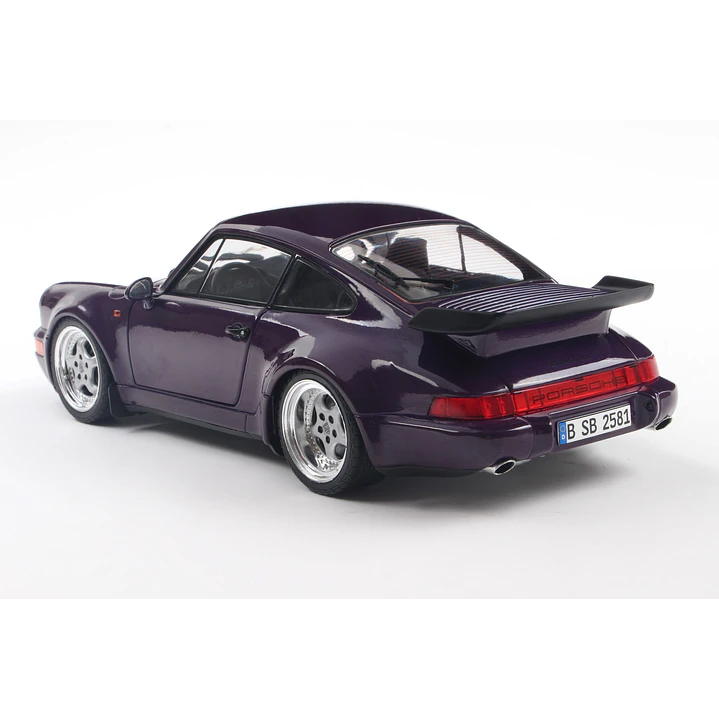 Carro Colección  Porsche 911 (964) Turbo Violet1/18 5