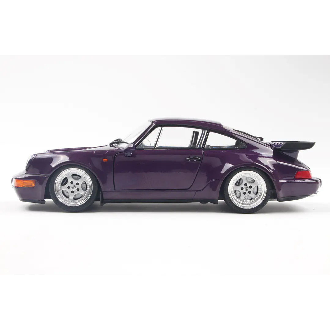 Carro Colección  Porsche 911 (964) Turbo Violet1/18 8