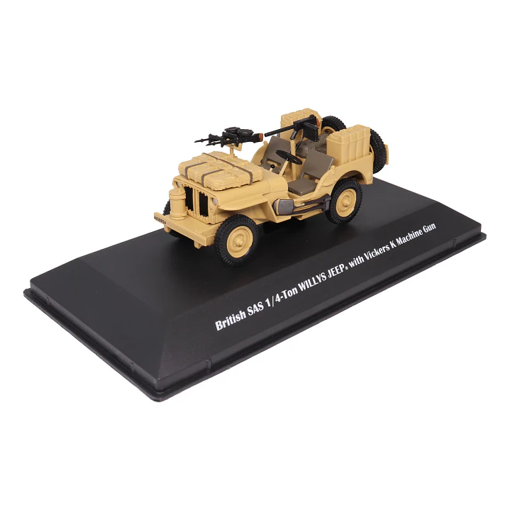 Vehículo Colección  British Sas 1/4 Ton Willys 1/43 1