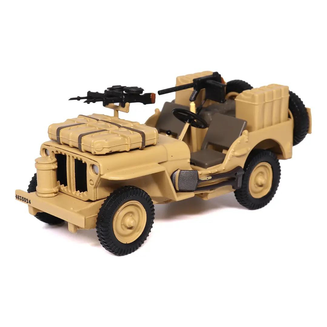 Vehículo Colección  British Sas 1/4 Ton Willys 1/43 6