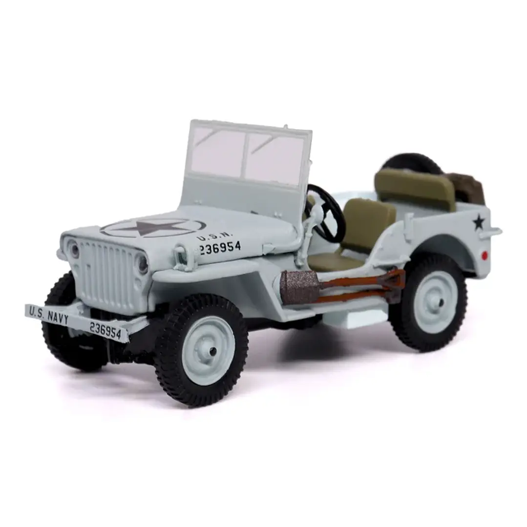 Vehículo Colección  Us Navy 1/4 Ton Willys Jeep 1/43 1