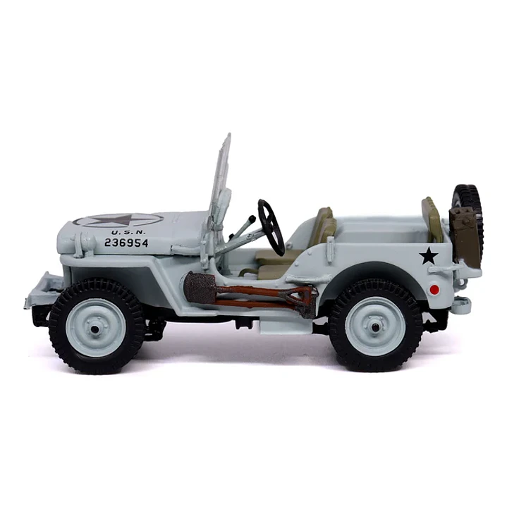 Vehículo Colección  Us Navy 1/4 Ton Willys Jeep 1/43 2