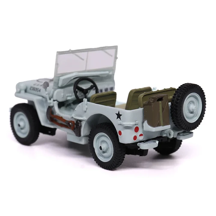 Vehículo Colección  Us Navy 1/4 Ton Willys Jeep 1/43 5